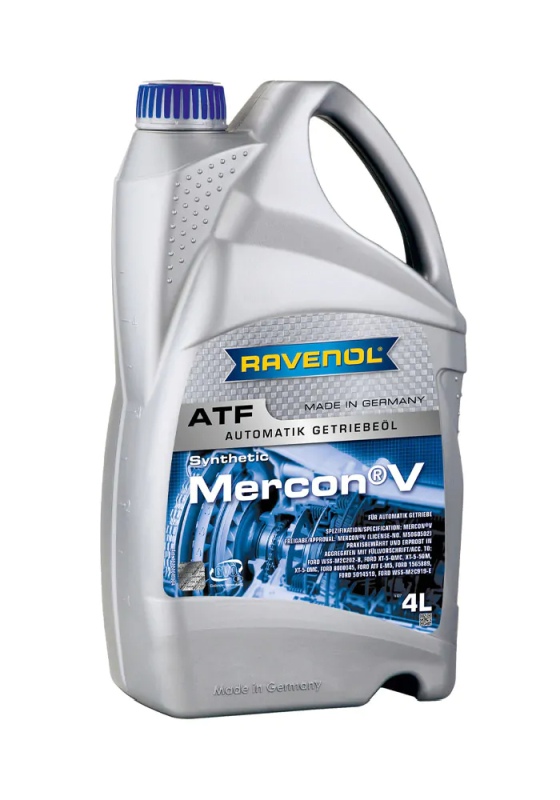 Ilustracja ATF MERCON V 4L RAV RAVENOL OLEJ PRZEKŁADNIOWY ATF MERCON V 4L